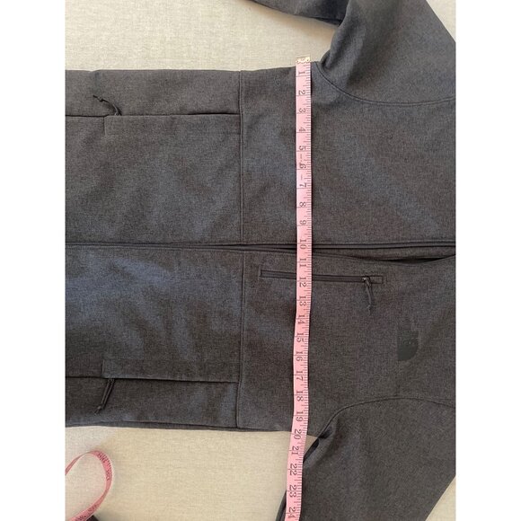 The North Face Mens Gray Full-Zip Apex Jacket Size S Polyester fleece lined - Picture 10 of 11